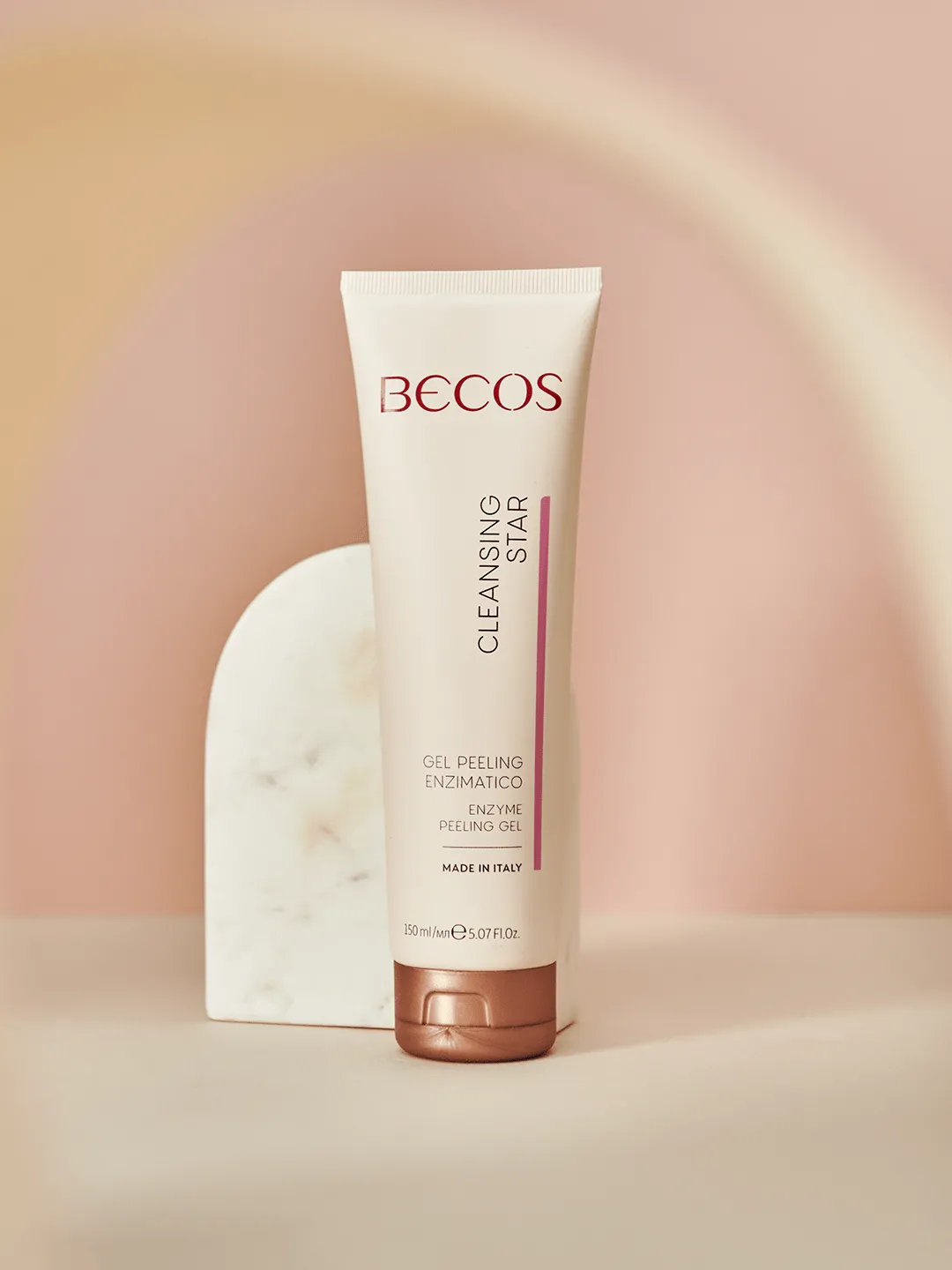 Il gel esfoliante viso di Becos.