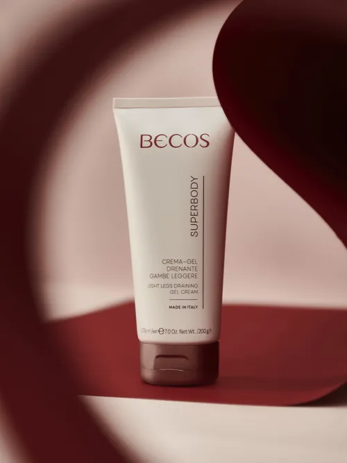 La crema-gel drenante di Becos.