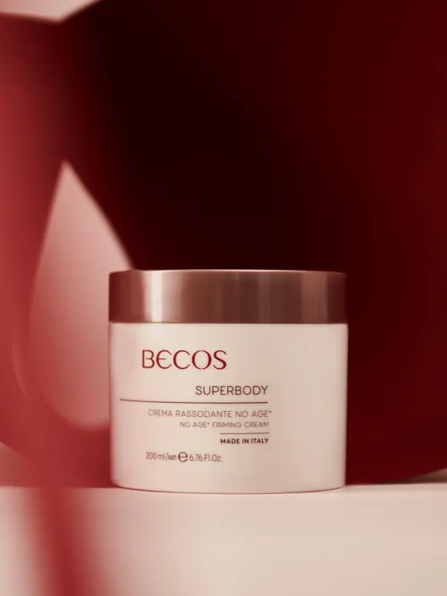 La crema corpo rassodante di Becos.
